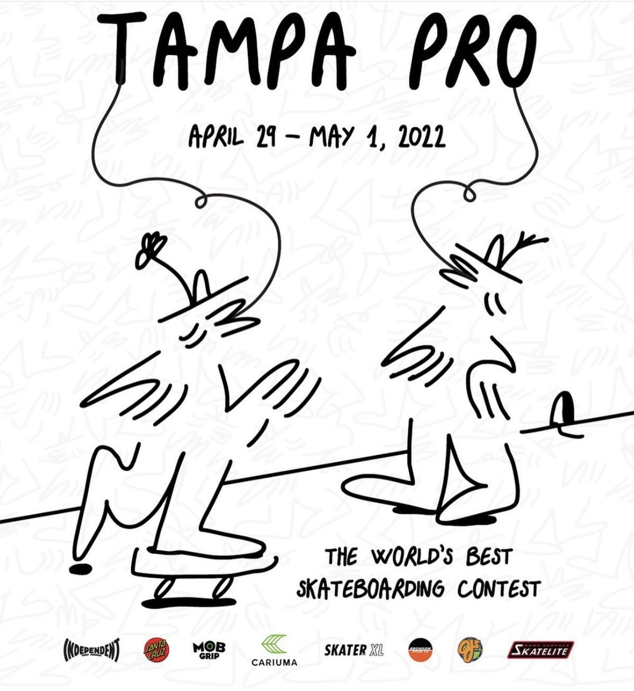 29th Annual 2022 Tampa Pro Contest True Sk8board Mag